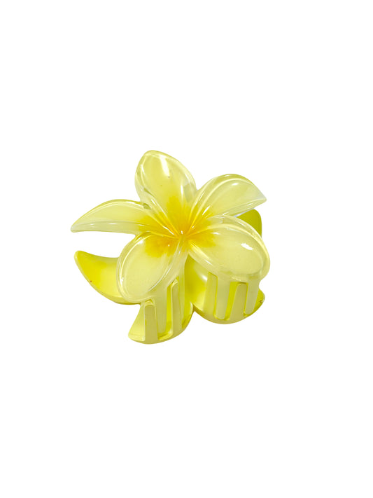 Flower hair clip