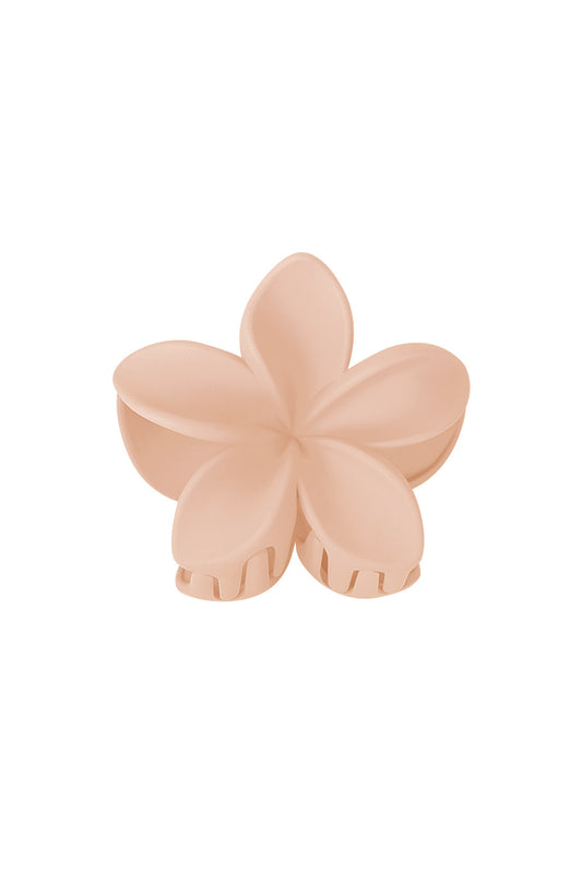 Flower claw hair clip